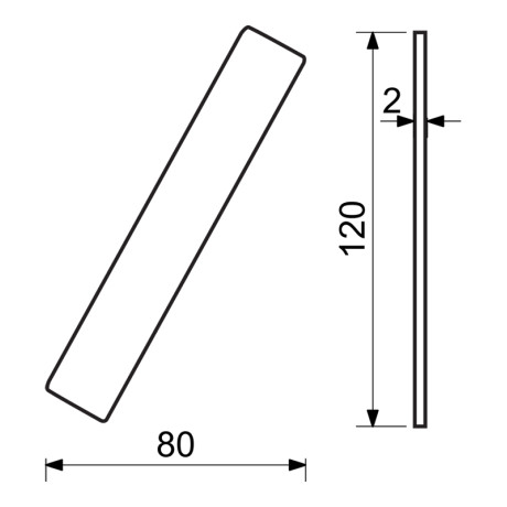 RN.120L./.CE, črna mat 120 mm. Ta izdelek je črno mat kljuko dolžine 120 mm, ki je na voljo v naši ponudbi.