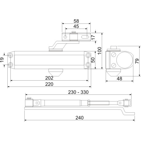 RZ804 zatvárač