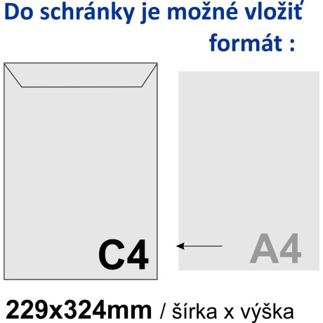 LUX10 poštová schránka