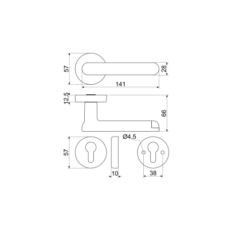 Smart Touch Handle 03.NIMAT inteligentná kľučka